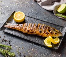 Сибас на углях