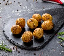 Картофель на углях