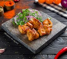 Куриная грудка на углях