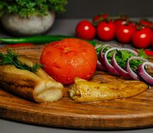 Овощи на углях 