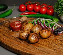 Картошка с курдюком 