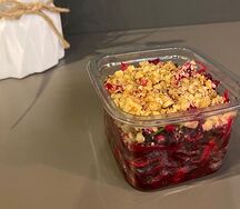 Свекольный салат с грецкими орехами