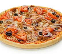 Пицца с тунцом