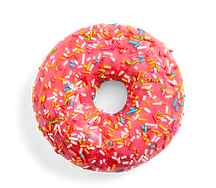 Донат Клубничный