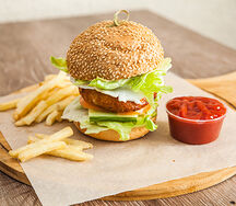 Бургер с курицей