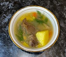 Шурпа с говядиной