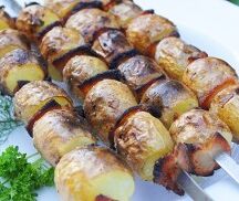 Картофель с курдюком