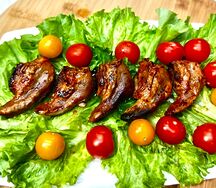 Шашлык из бараньего языка