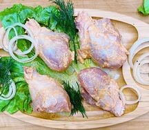 Куриные голени в маринаде