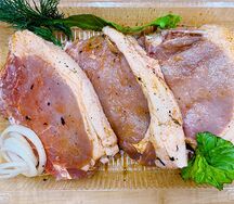 Стейки в маринаде