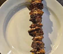 Печень баранья с курдюком 