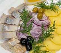 Сельдь с картошкой