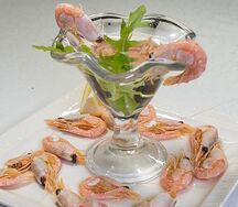 Креветки отварные