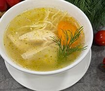 Суп куриный