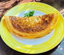 Омлет с ветчиной и сыром