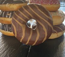 Карамельный донат