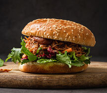 Русский бургер с курицей