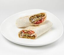 Шаурма в турецкой пите