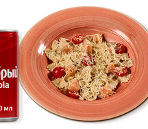 Паста и Напиток