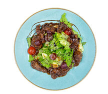 Салат с печенью