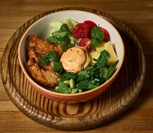 Поке с креветками