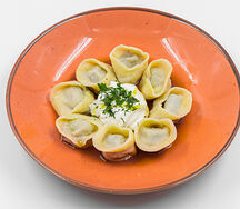 Экстра -пельмени в устричном соусе