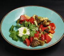 Салат из запечённых овощей