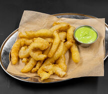 Стрипсы из кальмара