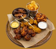 Хот чикен тарелка