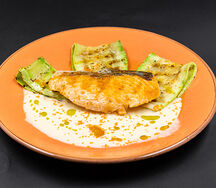 Стейк из лосося