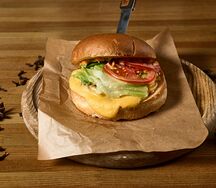 Сырный бро бургер