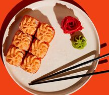 Ролл Калифорния запеченная