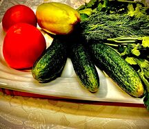 Овощной букет 