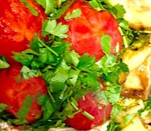 Помидоры на мангале