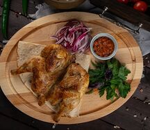 Цыпленок на мангале 