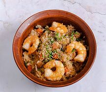 Рис с креветками