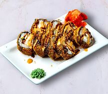 Горячий веганский ролл 