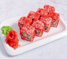 Ролл Калифорния с креветками 