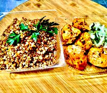 Гречка с куриной грудкой