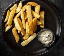 Картофель фри с трюфельным майонезом