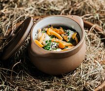 Вареники с картофелем и грибами