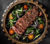 Стейк салат