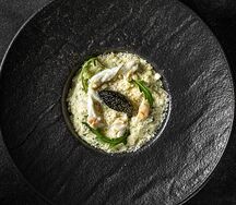 Ризотто с крабом