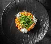 Лингвини с креветками