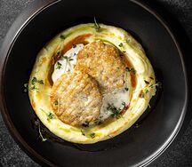 Котлетки с пюре по-домашнему