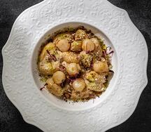 Ньокки с гребешком