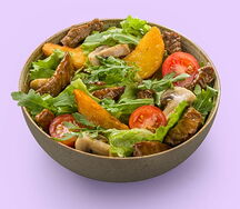 Салат с говядиной и картофелем