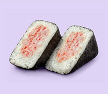 Онигири с крабом
