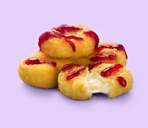 Сырные медальоны с камамбером