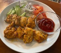 Шашлык из куриного филе